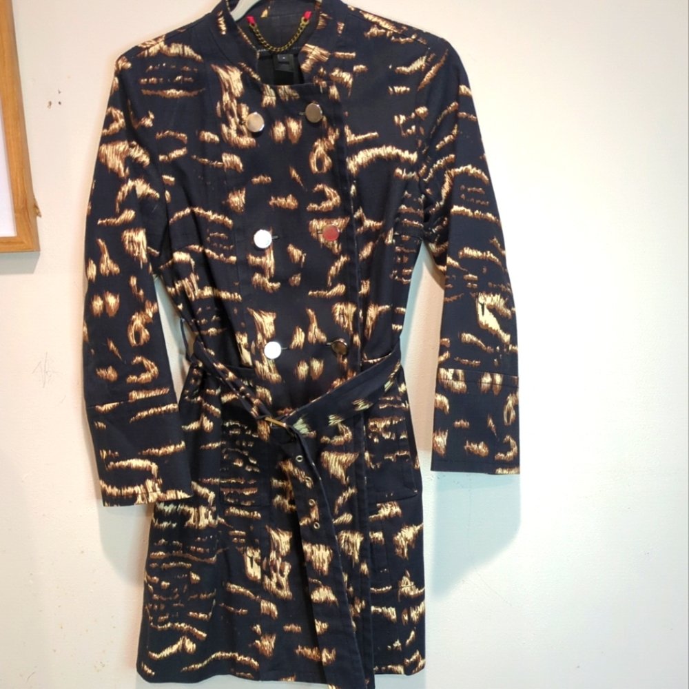 Marc By Marc Jacobs mid length double breasted trench coat